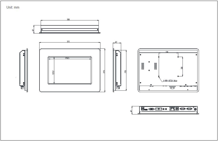 10 inch Industrial panel pc Photo 5