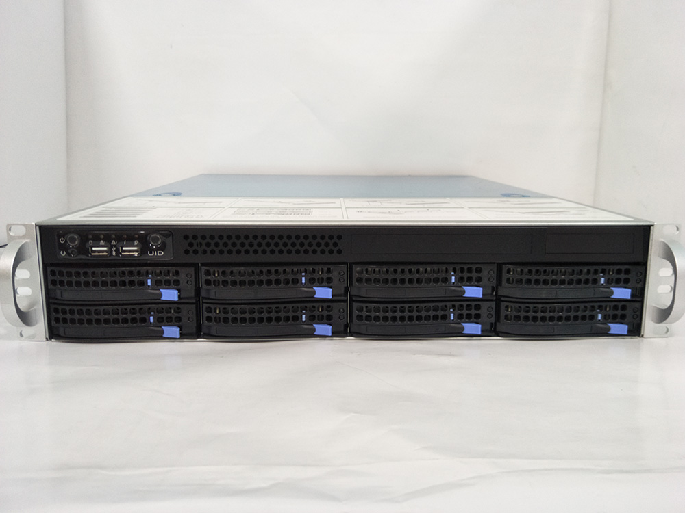 2U Server chassis with server mainboard with 8 hot swap HDD Intel C612 shipset Photo 4