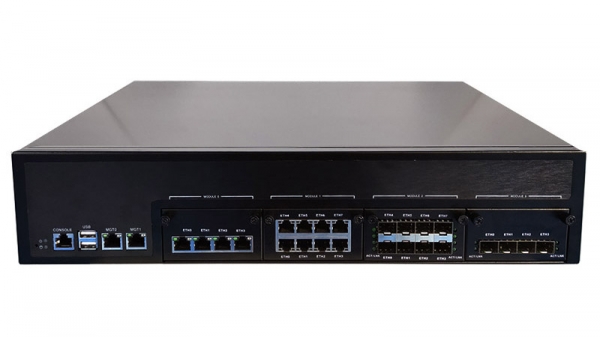 Network Appliance With 16 Gbe Networking Ports