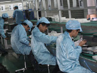 network appliance production line