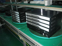 Production line for netowrk appliance