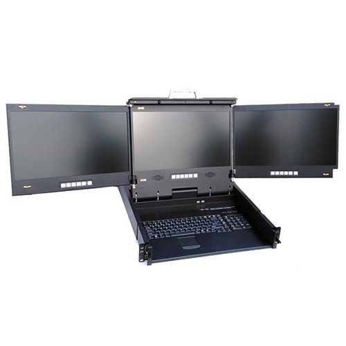 Rack mount display LCD Console Drawer