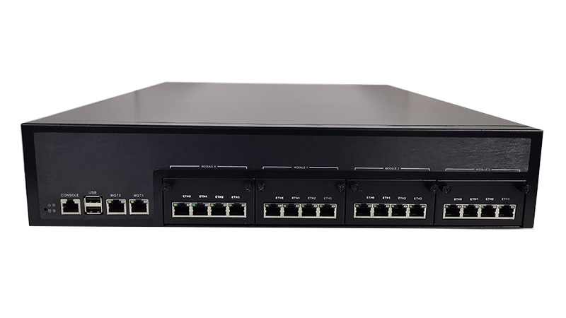 Network Appliance With 16 GBE Networking Ports