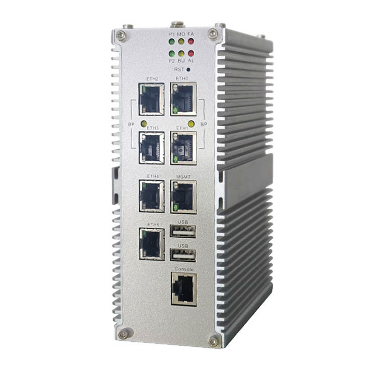 Din Rail Industrial Computer With E3845 CPU