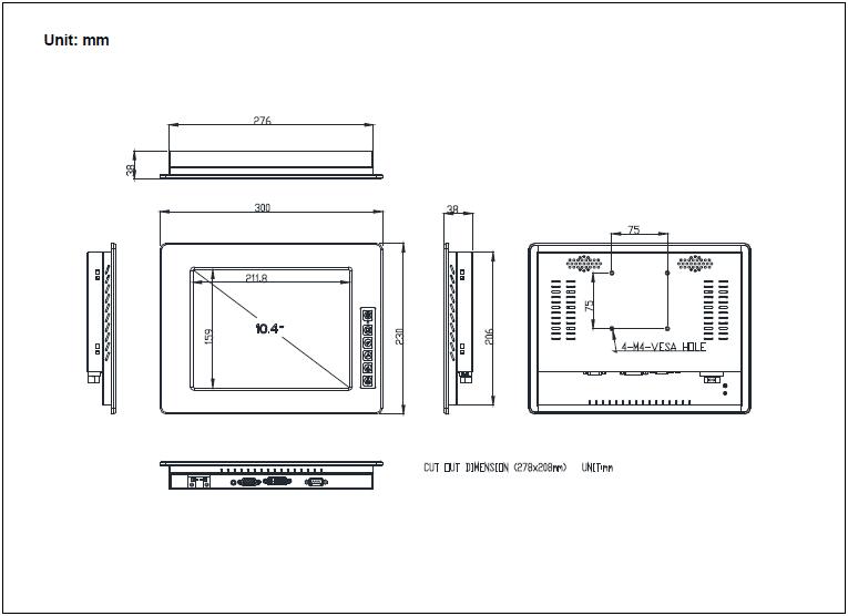 Touch Panel Monitor