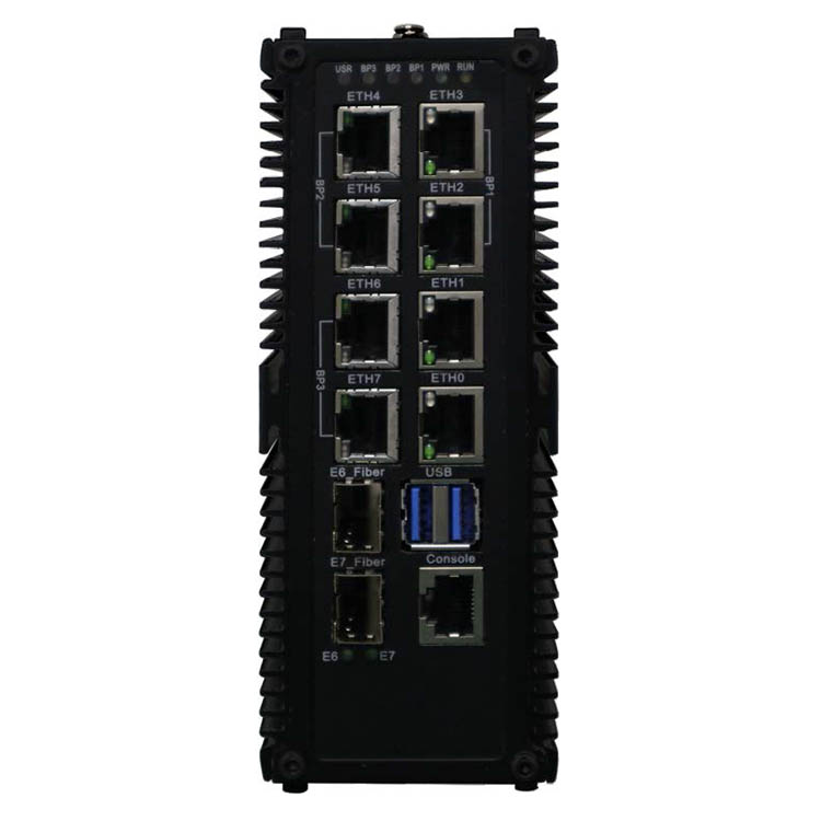 Industrial Computer With Multiple Networking Ports