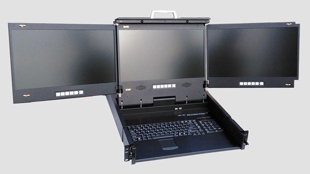 17.3 Inch Multi LCD Console Drawer