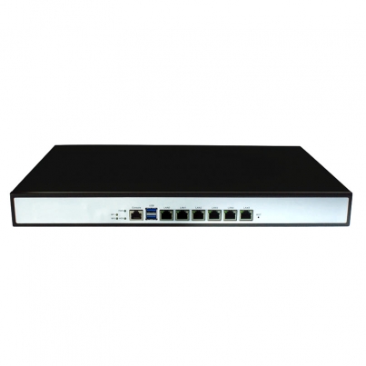 Fanless Network Appliance 1u With Redundant Power Supply