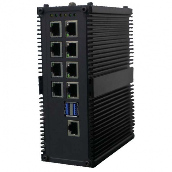 Industrial Computer With 8 Lan Ports